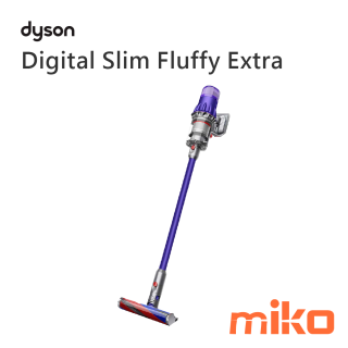 Dyson Digital Slim Fluffy Extra SV18 輕量無線吸塵器 紫色 LED隙縫吸頭 渦型氣旋 全機過濾系統 充電壁掛底座 (2)